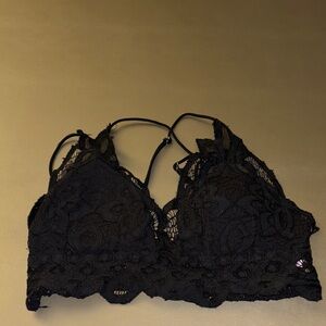 Elegant Black Lace Bralette